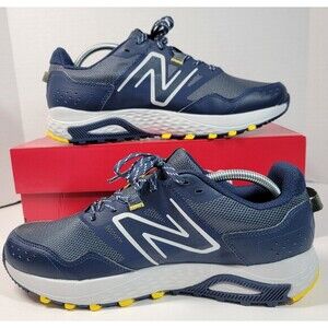 New Balance 410V8 Trail Running Shoes Men's 10.5 4E XWide Navy Blue MT410NY8